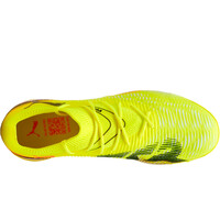 Puma botas de futbol multitaco y terreno duro FUTURE 8 MATCH TT AMARILLO vista superior