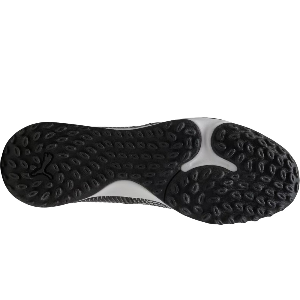 Puma botas de futbol multitaco y terreno duro FUTURE 8 MATCH TT NEGRO vista trasera