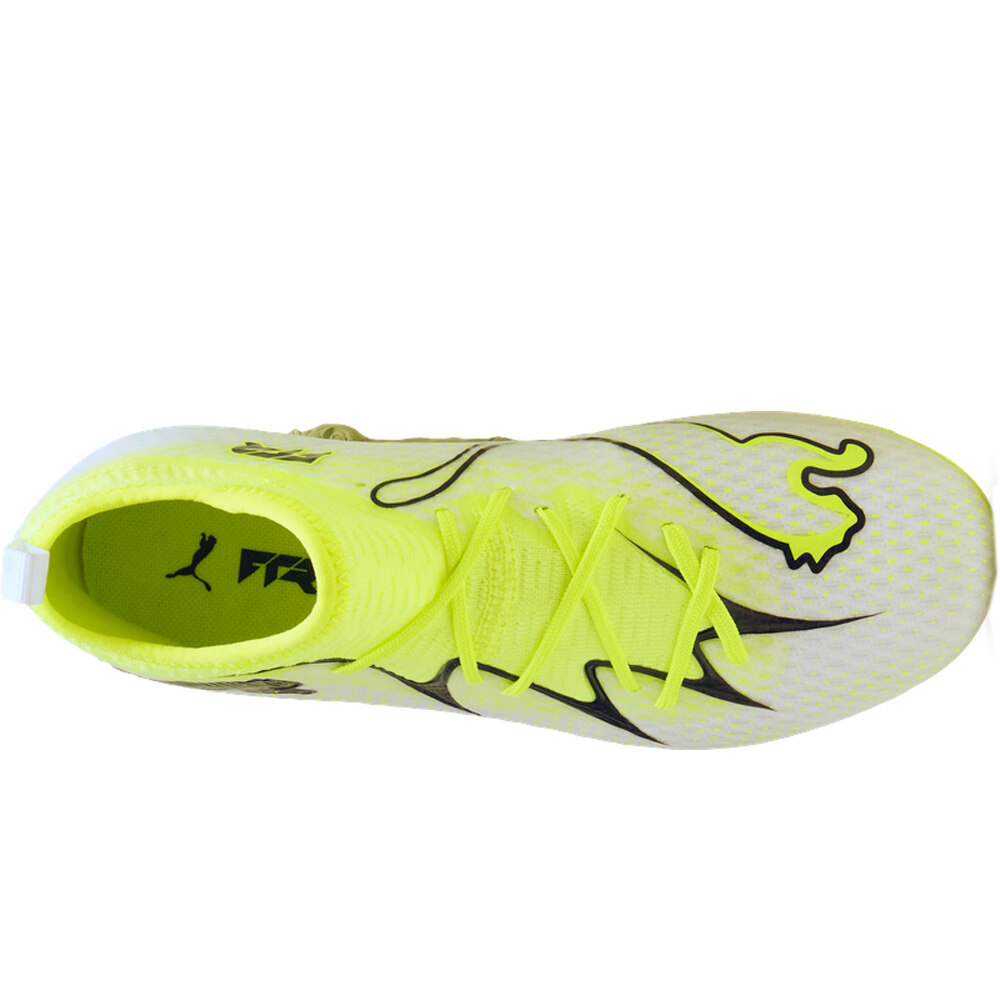 Puma botas de futbol niño cesped artificial FUTURE 10 MATCH MG JR BLAM BLANCO 05