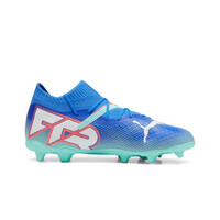 Puma botas de futbol niño cesped artificial FUTURE 7 PRO FG/AG AZUL puntera