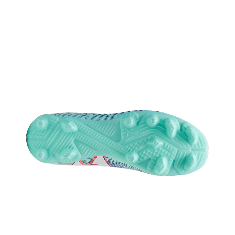 Puma botas de futbol niño cesped artificial FUTURE 7 PRO FG/AG AZUL vista trasera