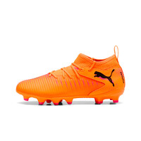 Puma botas de futbol niño cesped artificial FUTURE 8 MATCH FG/AG NARANJA lateral exterior