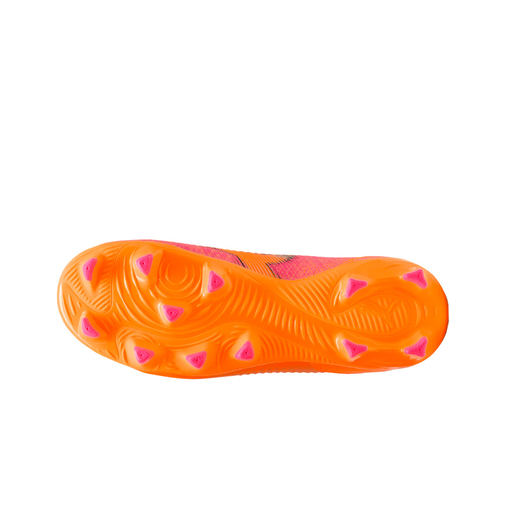 Puma botas de futbol niño cesped artificial FUTURE 8 MATCH FG/AG NARANJA puntera