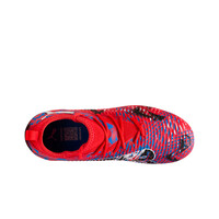 Puma botas de futbol niño cesped artificial FUTURE 8 MATCH PLAYMAKERS FG/AG ROJO vista superior