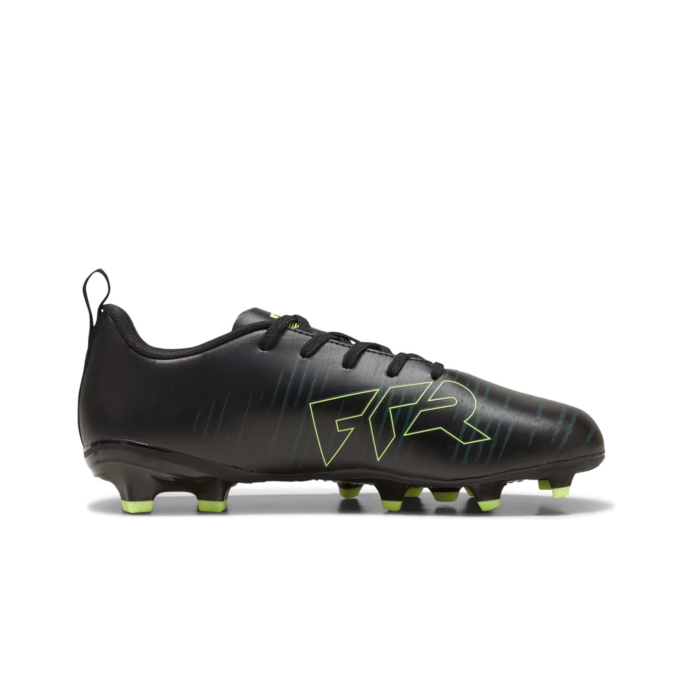 Puma botas de futbol niño cesped artificial FUTURE 8 PLAY FG/AG NEGRO puntera