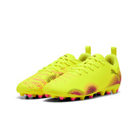 Puma botas de futbol niño cesped artificial FUTURE 8 PLAY MG AMARILLO lateral interior