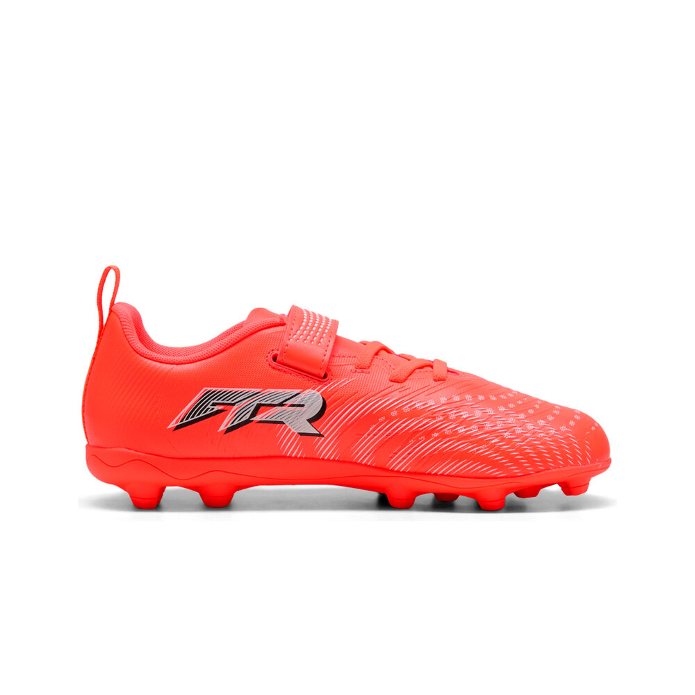 Puma botas de futbol niño cesped artificial FUTURE 9 PLAY V FG/A ROJO lateral interior