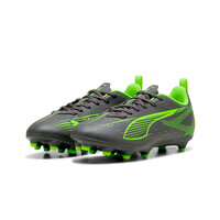 Puma botas de futbol niño cesped artificial ULTRA 5 PLAY FG/AG GRIS lateral interior