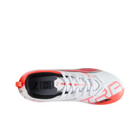 Puma botas de futbol niño cesped artificial ULTRA 5 PLAY MG BLANCO vista superior