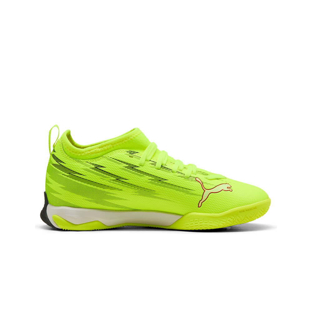 Puma botas fútbol sala niño ULTRA 6 MATCH IT + M AMARILLO lateral interior