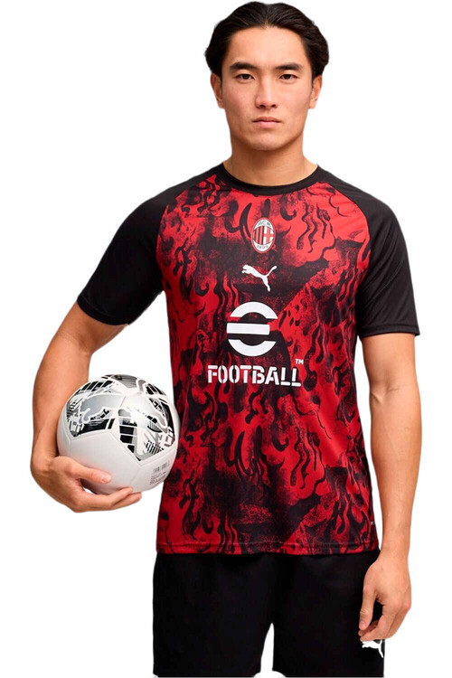 PUMA MILAN 25/26 ENTRENAMIENTO rojo