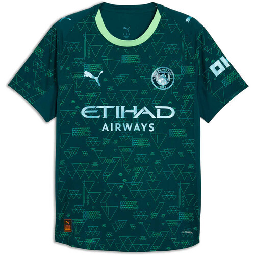 PUMA MANCHESTER CITY 25/26 CUARTA EQUIPACION AUTHENTIC verde
