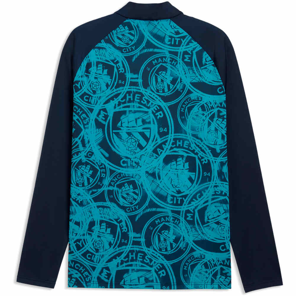 Puma camiseta de fútbol oficiales MANCHESTER CITY 25/26 ENTRENAMIENTO AZUL 03