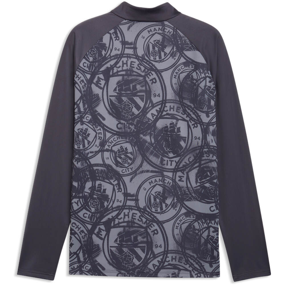 Puma camiseta de fútbol oficiales MANCHESTER CITY 25/26 ENTRENAMIENTO GRIS 03