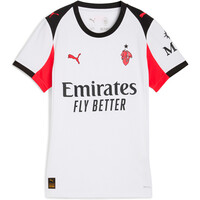 Puma camiseta de fútbol oficiales MILAN 25/26 SEGUNDA EQUIPACION BLANCO 04