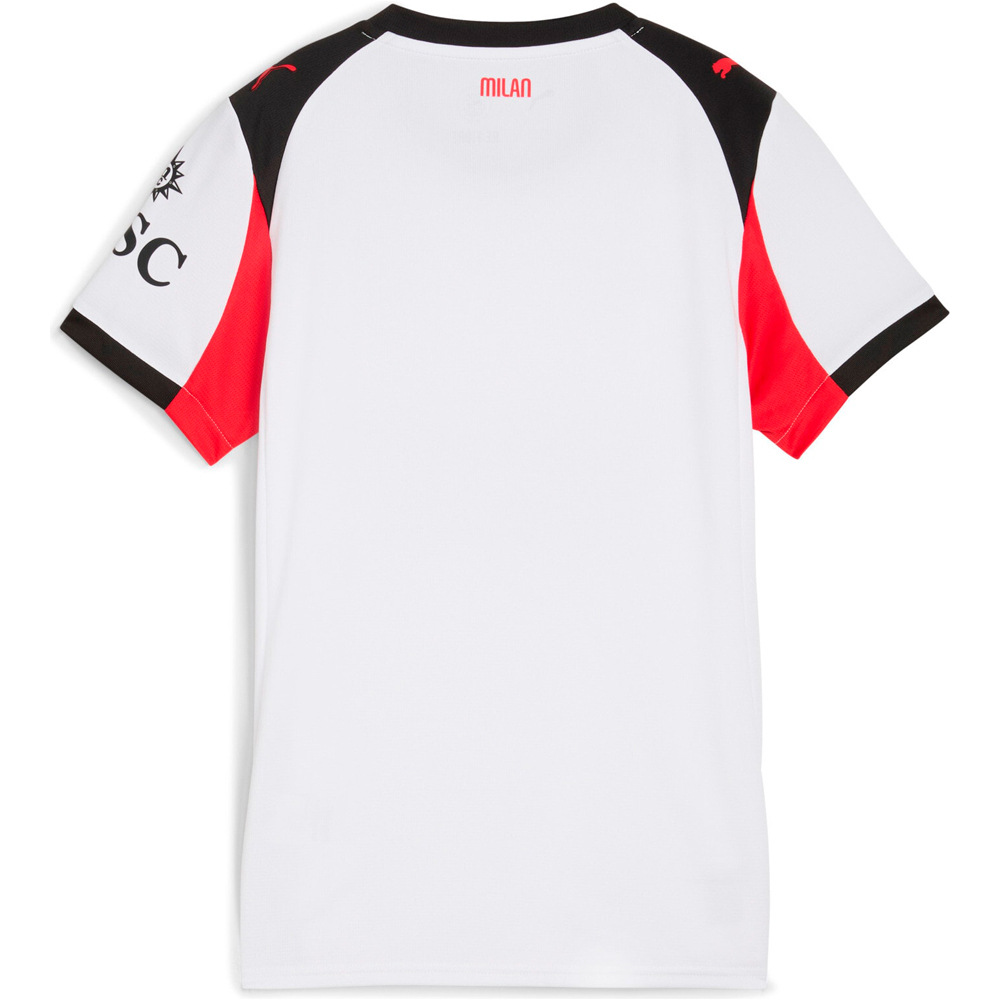 Puma camiseta de fútbol oficiales MILAN 25/26 SEGUNDA EQUIPACION BLANCO 05