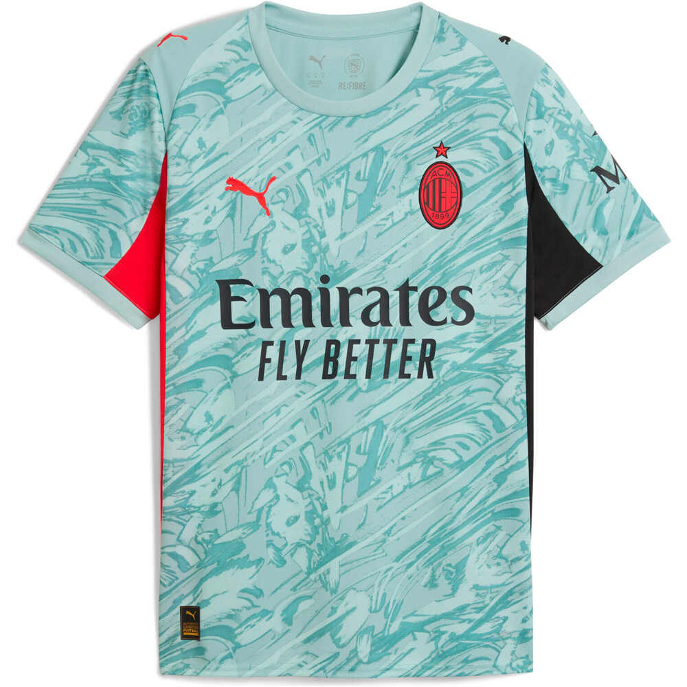 Puma camiseta de fútbol oficiales MILAN 25/26 SEGUNDA EQUIPACION PORTERO VERDE 03