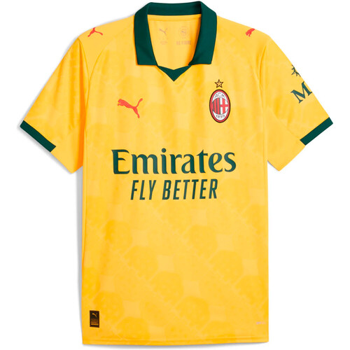 Puma camiseta de fútbol oficiales MILAN 25/26 TERCERA EQUIPACION AMARILLO