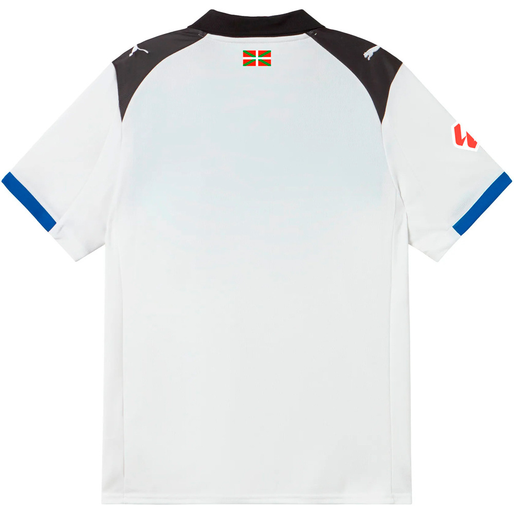 Puma camiseta de fútbol oficiales niño ALAVES 25/26 SEGUNDA EQUIPACION  vista trasera