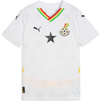 Puma camiseta de fútbol oficiales niño GHANA 24/25 PRIMERA EQUIPACION BLANCO 03