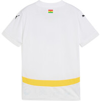 Puma camiseta de fútbol oficiales niño GHANA 24/25 PRIMERA EQUIPACION BLANCO 04