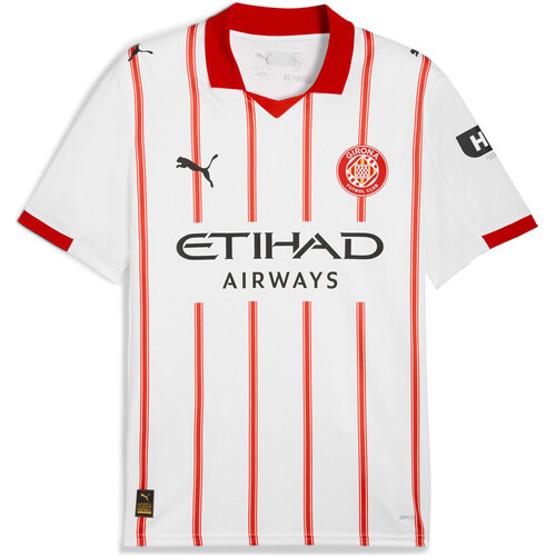 Puma camiseta de fútbol oficiales niño GIRONA 25/26 PRIMERA EQUIPACION BLANCO