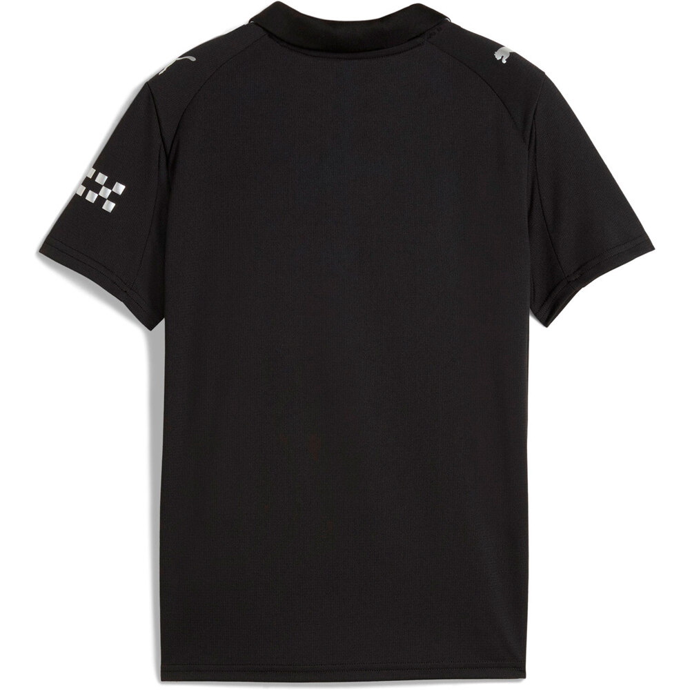 Puma camiseta de fútbol oficiales niño MANCHESTER CITY 25/26 SEGUNDA EQUIPACION NEGRO 04