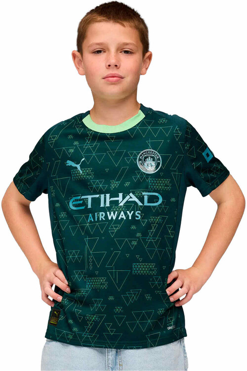 PUMA MANCHESTER CITY 25/26 CUARTA EQUIPACION verde