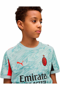 Puma camiseta de fútbol oficiales niño MILAN 25/26 PORTERO VERDE vista detalle