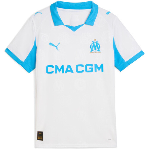 PUMA OLYMPIQUE DE MARSELLA 25/26 PRIMERA EQUIPACION blanco