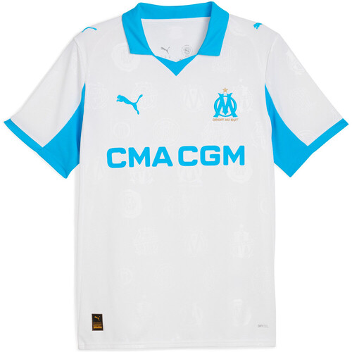 PUMA OLYMPIQUE DE MARSELLA 25/26 PRIMERA EQUIPACION blanco