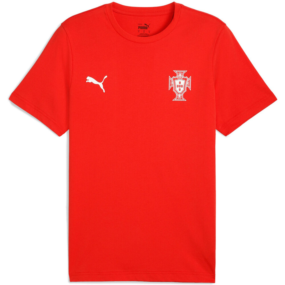 Puma camiseta de fútbol oficiales PORTUGAL 25 ROJO vista detalle