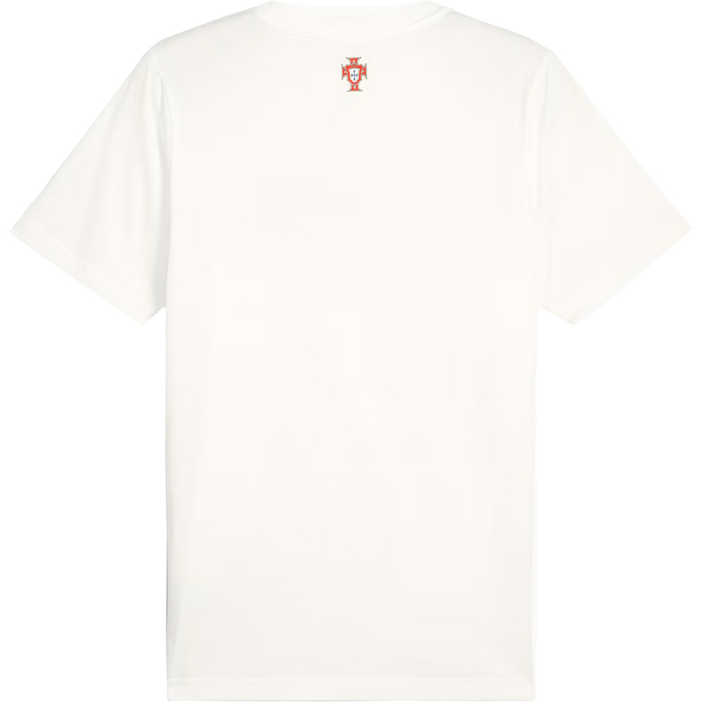 Puma camiseta de fútbol oficiales PORTUGAL 25 TRAVEL BLANCO 03