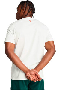 Puma camiseta de fútbol oficiales PORTUGAL 25 TRAVEL BLANCO vista trasera
