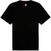 Puma camiseta de fútbol oficiales PORTUGAL 25 TRAVEL NEGRO 03