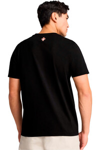 Puma camiseta de fútbol oficiales PORTUGAL 25 TRAVEL NEGRO vista trasera