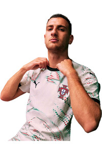 Puma camiseta de fútbol oficiales PORTUGAL 25/26 SEGUNDA EQUIPACION BLANCO vista detalle