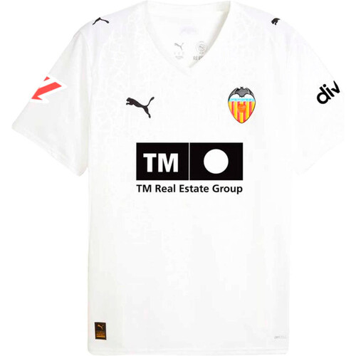 PUMA VALENCIA 25/26 PRIMERA EQUIPACION AUTHENTIC blanco