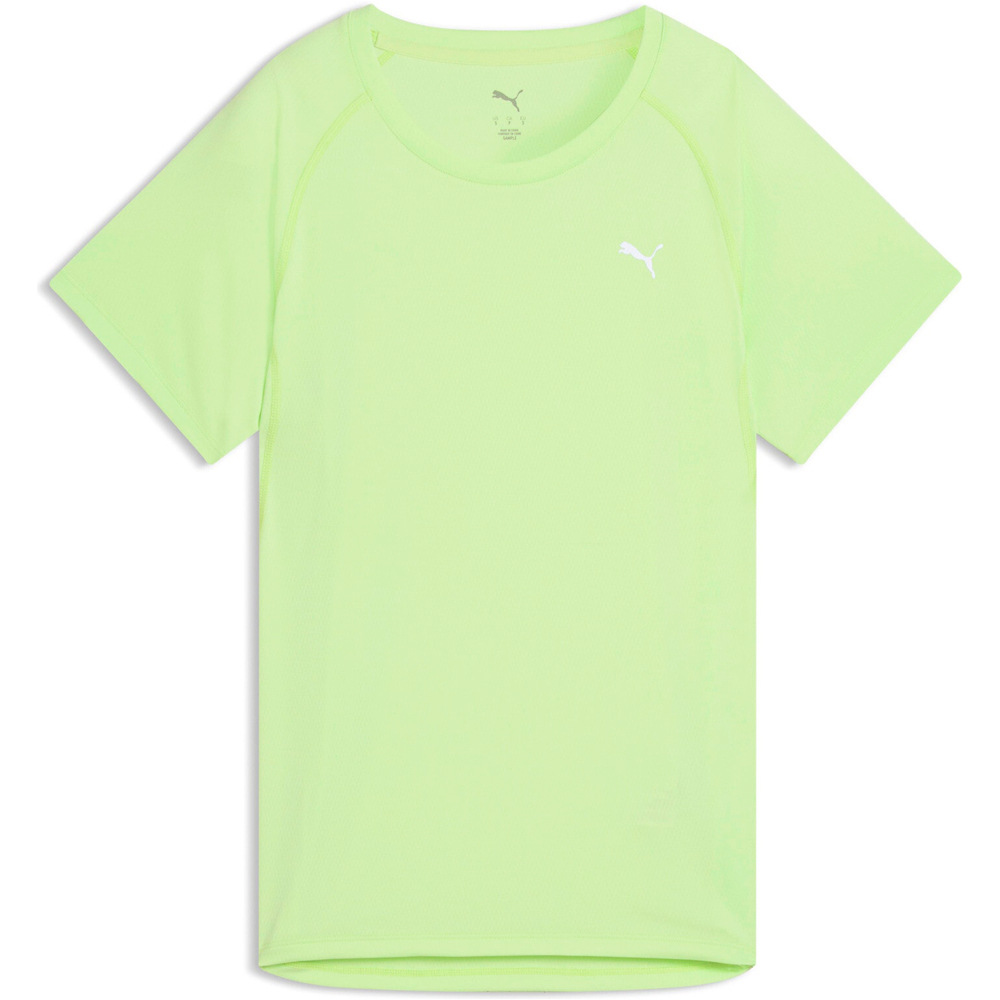Puma camiseta entrenamiento manga corta mujer RUN VELOCITY MORADO vista detalle