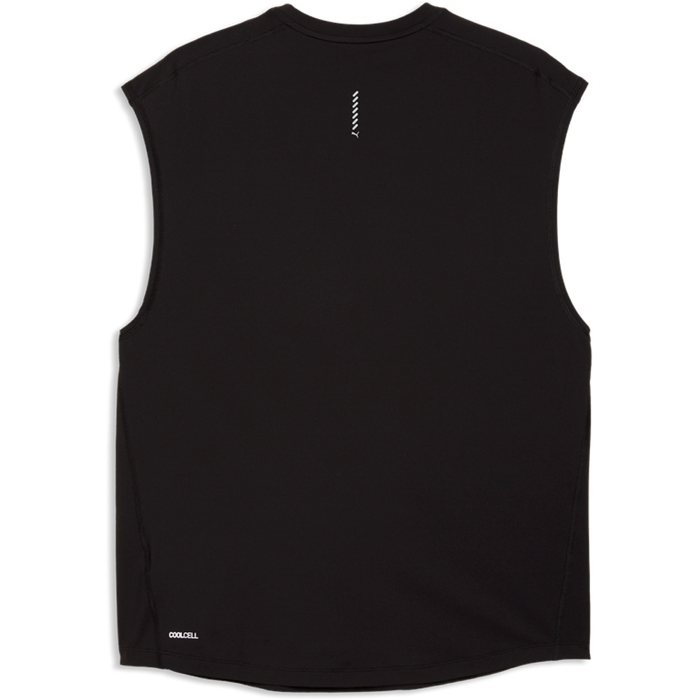 Puma camiseta entrenamiento tirantes hombre RUN COOLCELL NEGRO 03