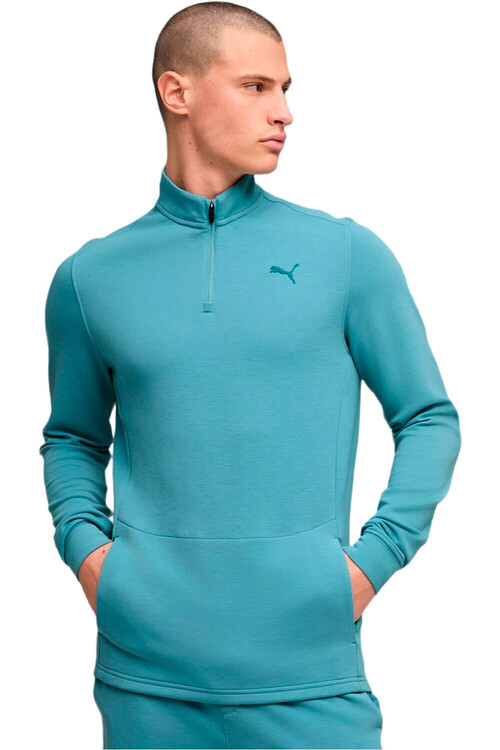 Puma camiseta fitness hombre CLOUDSPUN AZUL