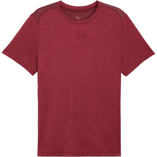 Puma camiseta fitness hombre CLOUDSPUN ROJO