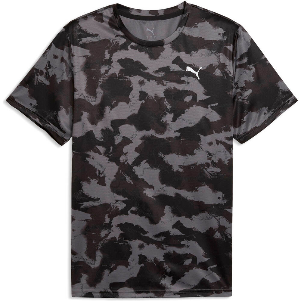 Puma camiseta fitness hombre TAD ESSENTIAL NEGRO vista detalle