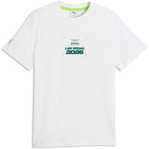 Puma camiseta manga corta hombre ASTON MARTIN F1 TEAM LAS VEGAS VERDE