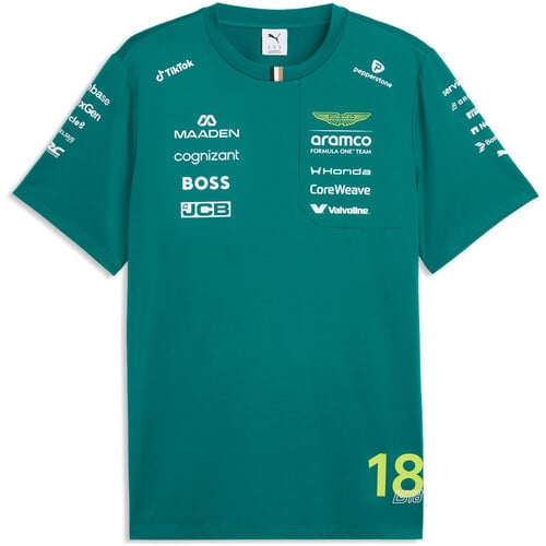 Puma camiseta manga corta hombre ASTON MARTIN F1 TEAM VERDE