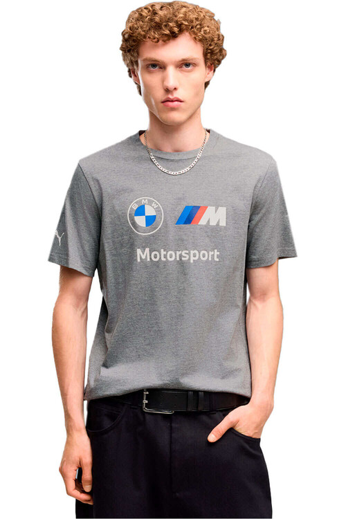 PUMA BMW M MOTORSPORT TEAM ESSENTIAL gris