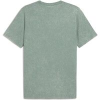 Puma camiseta manga corta hombre CLASS WASHED VERDE 03