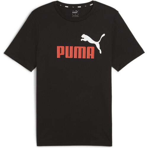 Puma camiseta manga corta hombre ESSENTIALS+ 2 COLOR NEGRO
