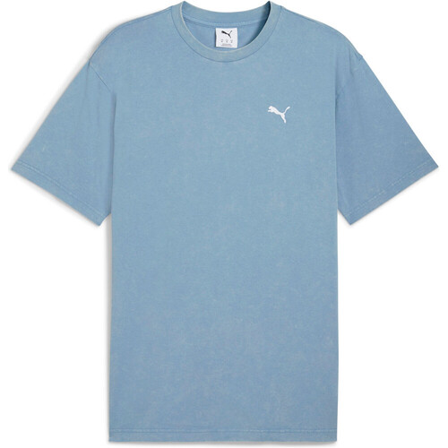 Puma camiseta manga corta hombre ESSENTIALS ELEVATED RELAXED AZUL