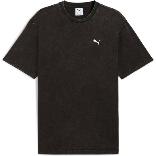 Puma camiseta manga corta hombre ESSENTIALS ELEVATED RELAXED NEGRO
